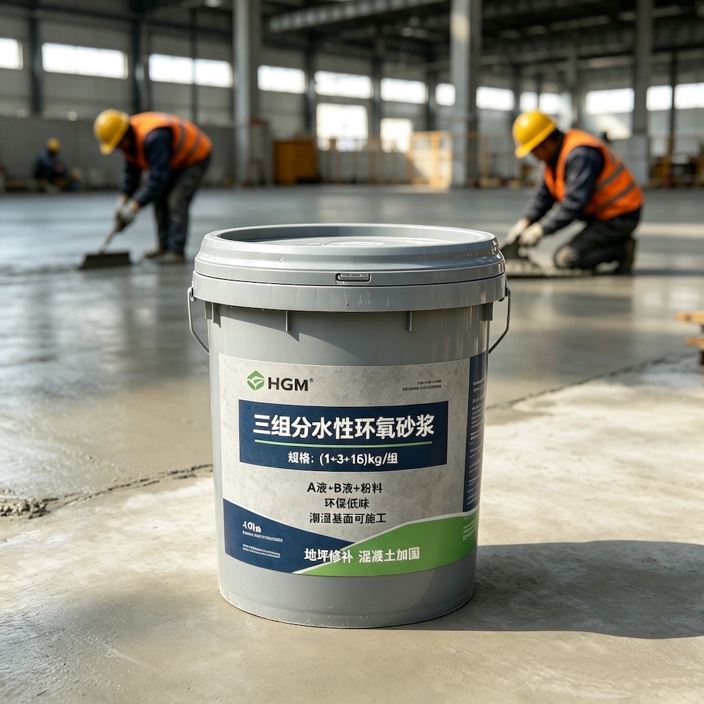 永丰三组份水性环氧砂浆